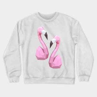 Flamingos Vapor Wave Crewneck Sweatshirt